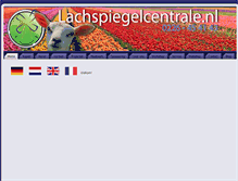 Tablet Screenshot of lachspiegelcentrale.nl